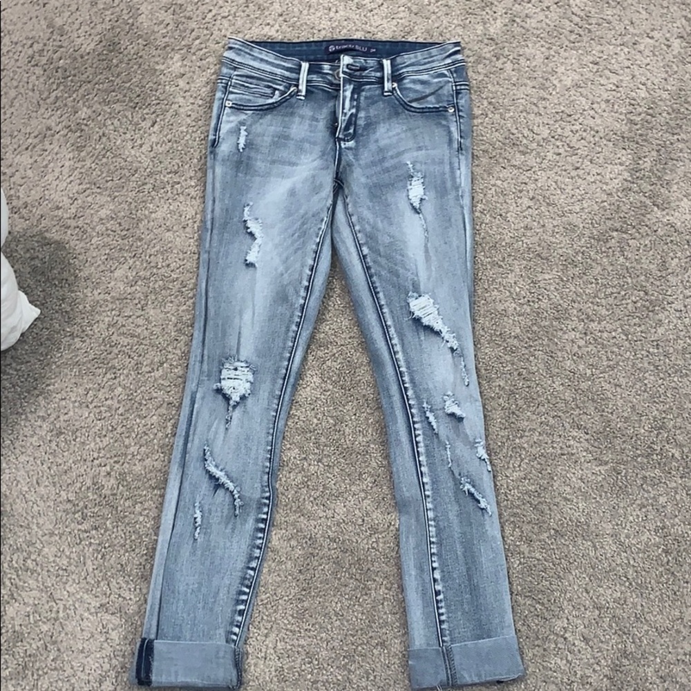 Tractr Blu Light Wash Skinny Jeans